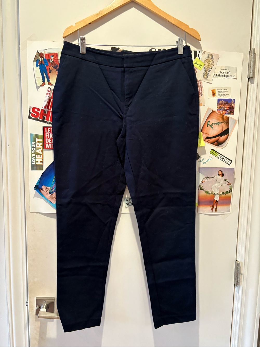 Karl Lagerfeld Dark Navy Slim Chinos